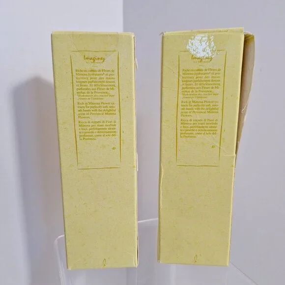 Imaginez La Provence Mimosa Hand Cream 3.4 oz 100 ml Eau De 2 Lot - Picture 3 of 14